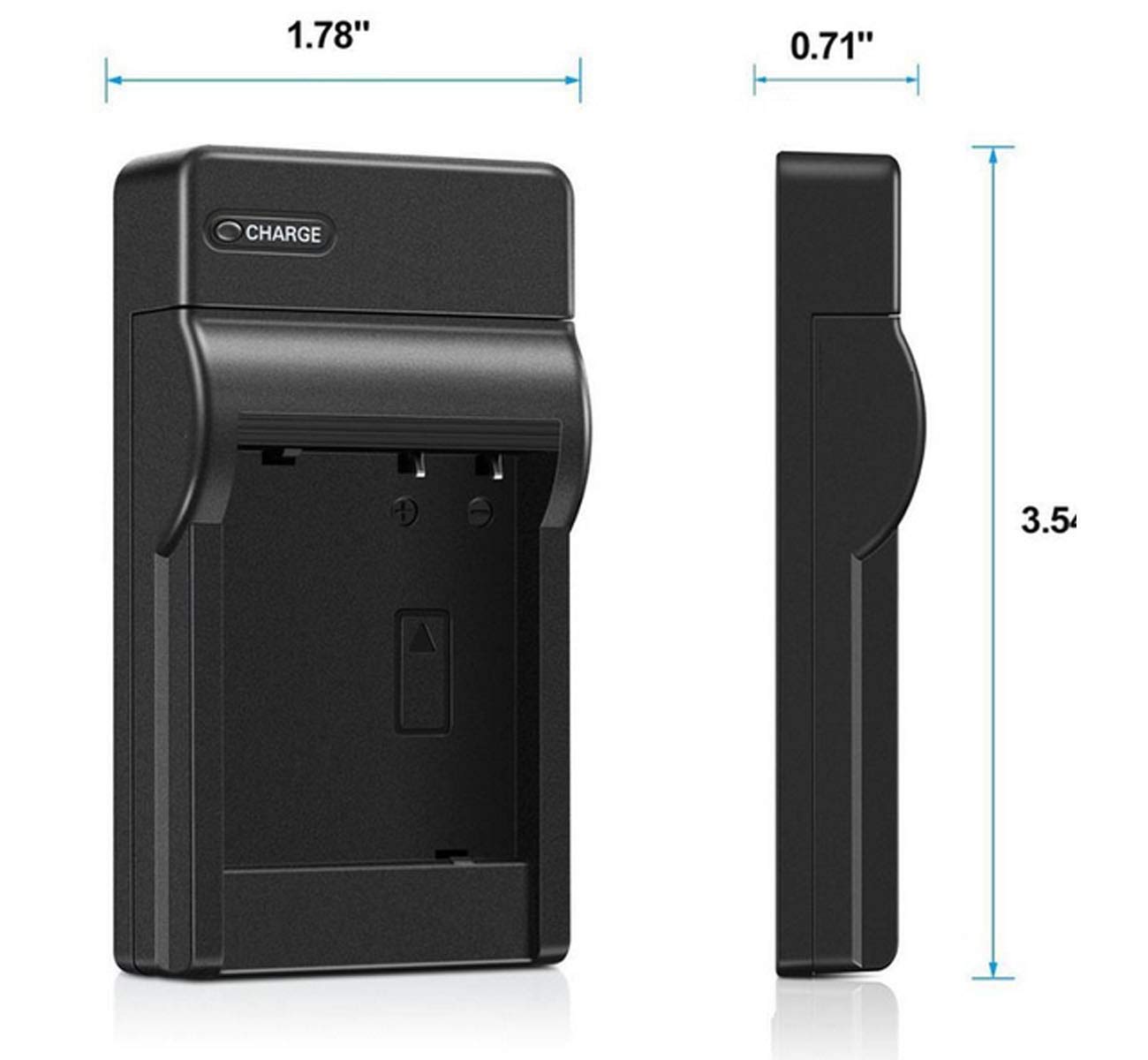 Battery Charger for Canon PowerShot ELPH 500 HS, D10, D20, D30, S90, S95, S120, SD770 is, SD980 is, SD1200 is, SD1300 is, SD3500 is, SD4000 is, SX170