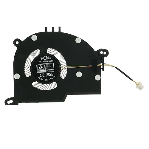 Replacement CPU Cooling Fan for LG Gram 16 16Z90Q 16Z90P 17Z90Q-K 17Z90P 17Z95P 17ZB90R 15Z90P 15Z90P-P DFS5K12214161U, FN6R, FPUT