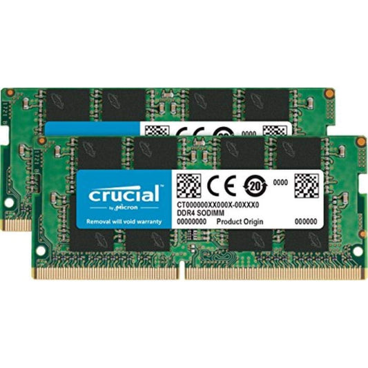 Crucial 16GB kit (8GBx2), 260-pin SODIMM, DDR4 PC4-19200,