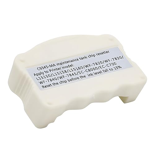 KSUMEI C-9345 Maintenance Box Chip Resetter EPN PXMB9 C12C934591 Tank Compatible for Pro ET-5800 5850 5880 8500 8550 L15150 15158 15160 15168 16600