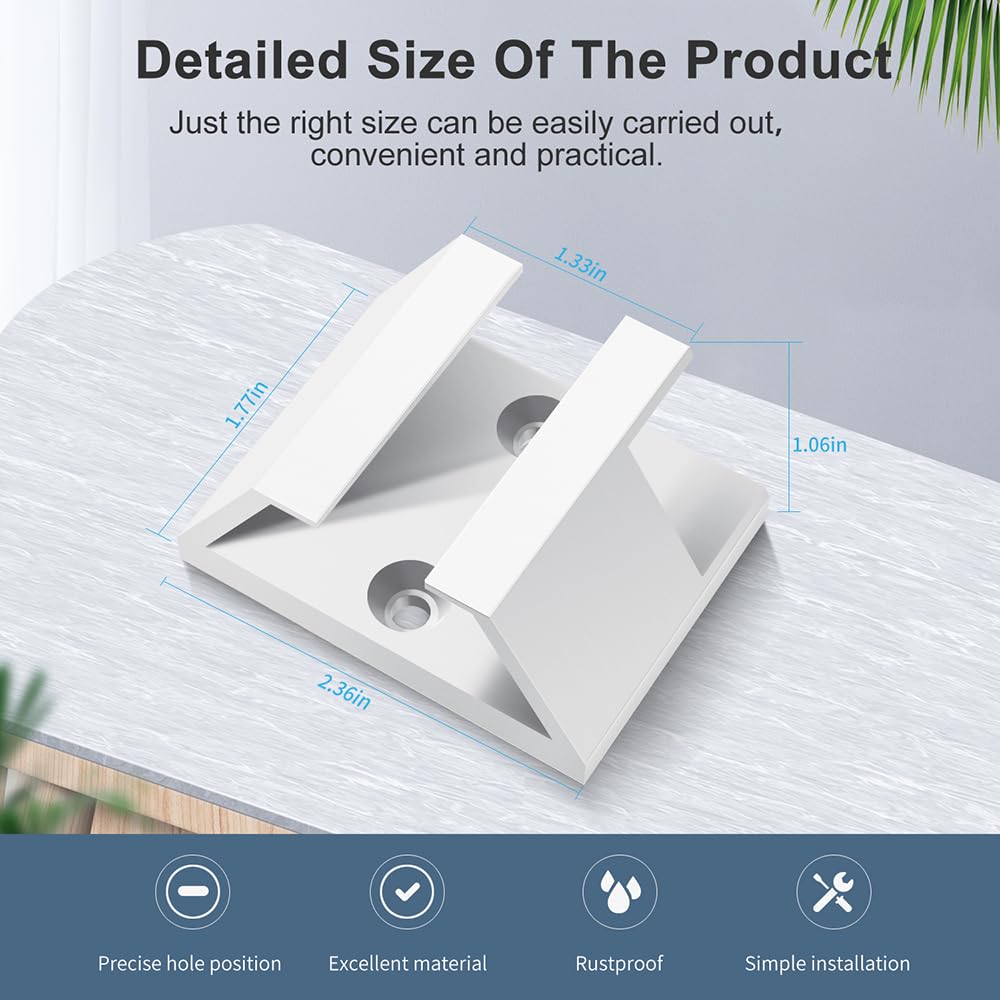 Sactulaz for Starlink Router ethenet Adapter Mount,Indoor Mounting Bracket for StarLink Ethernet Adapter Wall Mount The Gen 2 Router Ethernet Adapter
