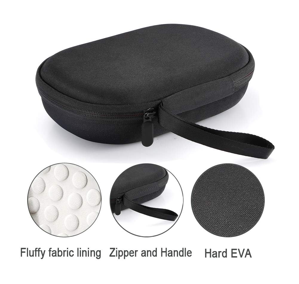 Hard Case for Bose QuietComfort 35 (Series II), QC35, QC25, QC15 Wireless Headphones Accessories. Travel Carrying Storage Bag - Black