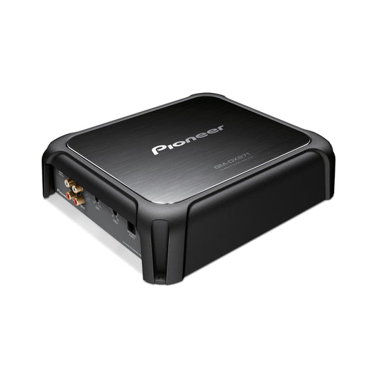 Pioneer GM-DX871 - Powerhouse Amplifier with 1,600 Watts, Class-D Technology, 1-Channel, Variable Low-Pass Filter, Compact Design, and Remote Bass