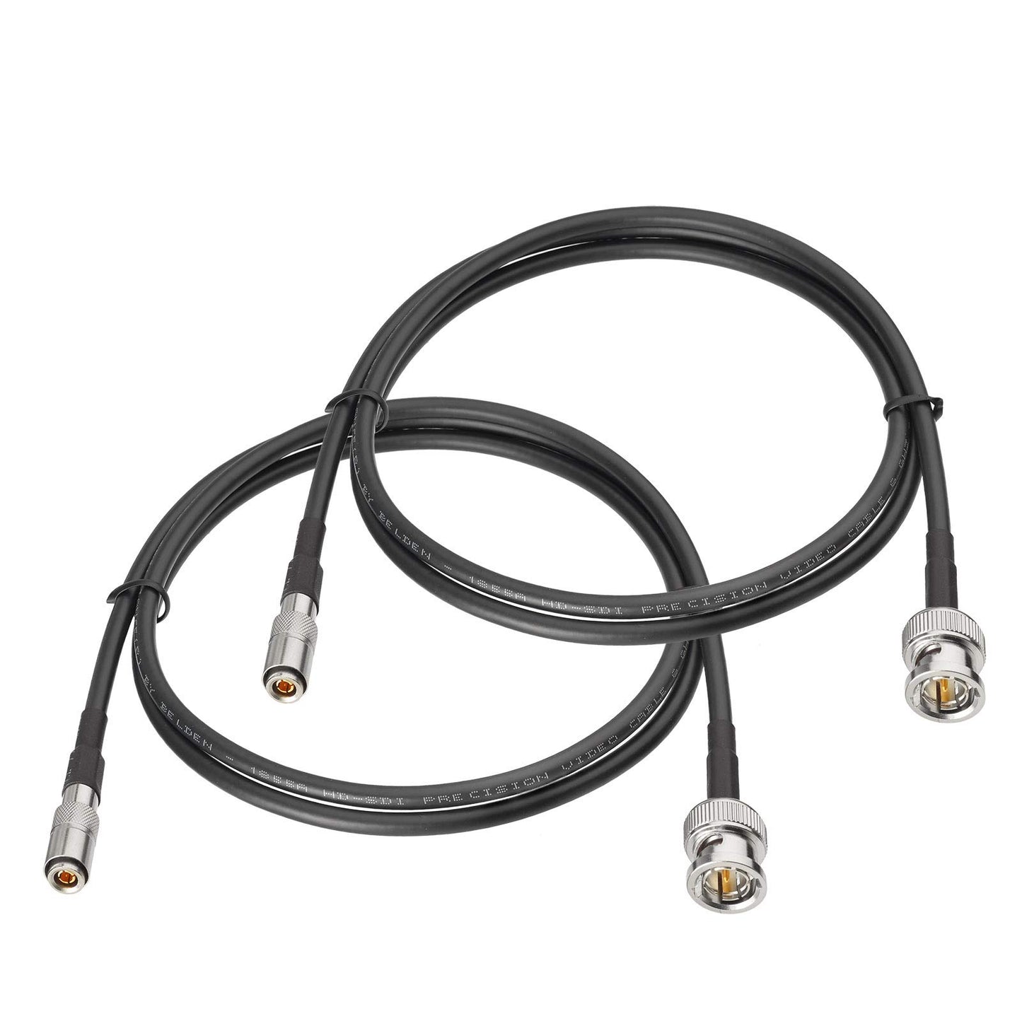 Superbat 3G 6G SDI Cable 3ft (Belden 1855A) DIN 1.0/2.3 to BNC SDI Cable for Blackmagic BMCC/BMPCC Video Assist 4K Transmissions and HyperDeck Cameras