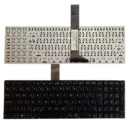 Laptop Replacement Keyboard Fit Asus X550L X550LA X550LAV X550LB X550LC X550LD X550LDV X550LN X550MJ X550C X550CA X550CC X550CL Spanish Layout