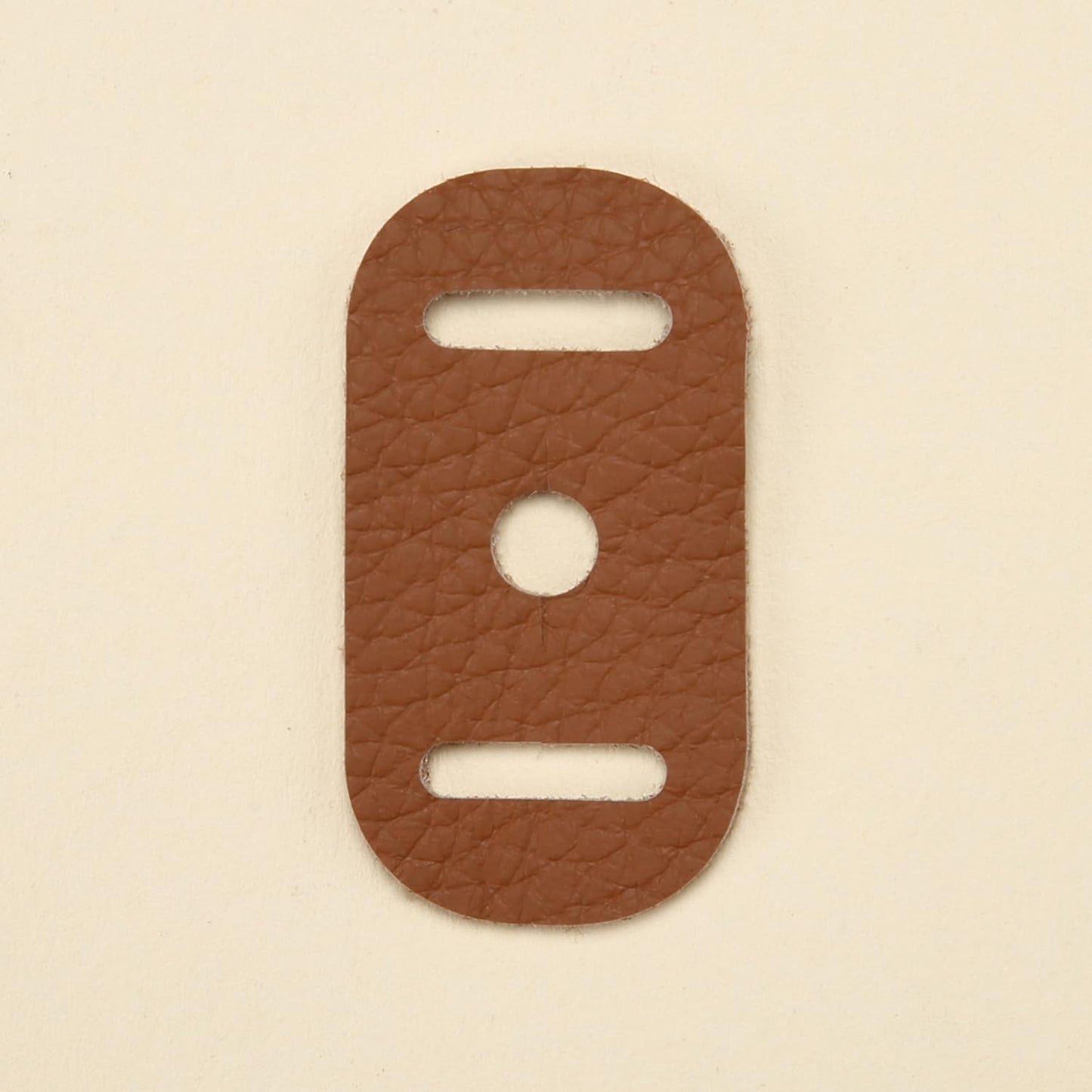 DBZZ Camera Leather Anti-Scratch Protector Pad Cover with Triangle Split Ring Hook for DSLR RF Mirrorless Round Hole Interface (Coffee Brown-4PCS)
