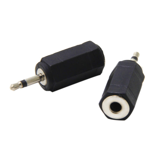 Harmony IR Adapters, Ancable 2-Pack 2.5mm Mono Plug to 3.5mm Mono Jack Connector for Logitech Harmony Hub and IR Blaster, IR Emitter Extenders, IR