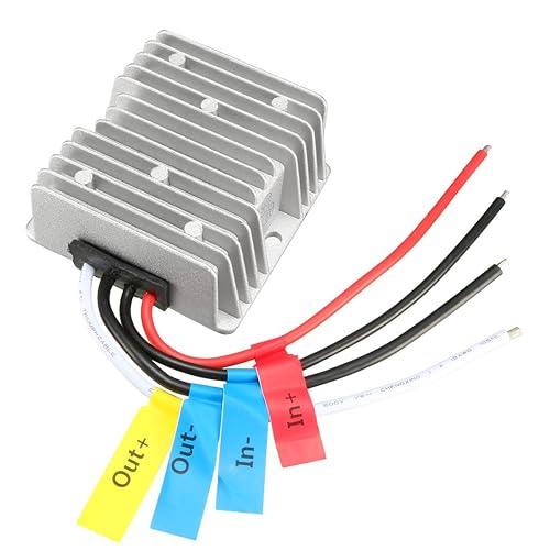 uxcell DC12V/24V to DC 5V 30A 150W Waterproof Power Supply Module Voltage Converter Regulator Transformer