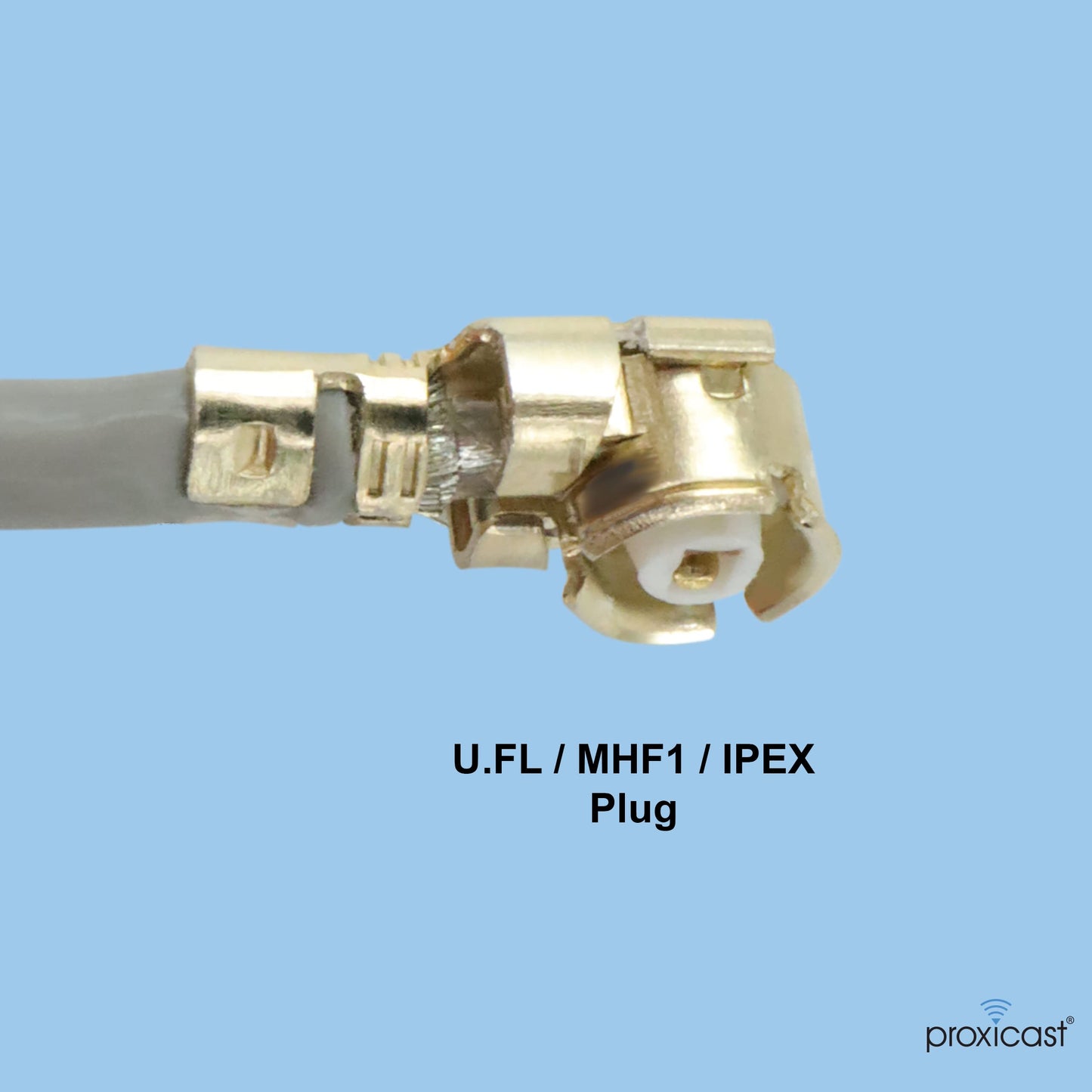 Proxicast 8 inch U.FL (IPEX / MHF1) to SMA Female Ultra Low-Loss 1.37mm Coaxial Pigtail Jumper Cable for 4G, LTE, 5G, Bluetooth, ZigBee, 900 MHz