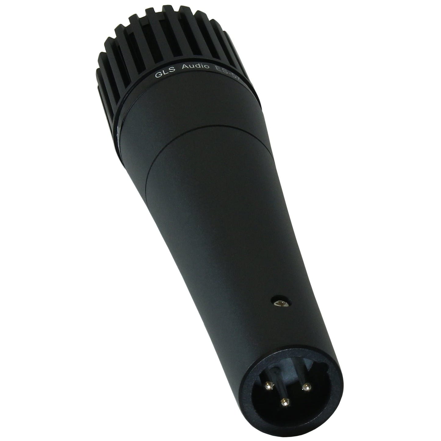GLS Audio Instrument Microphone ES-57 & Mic Clip - Professional Series ES57 Dynamic Cardioid Unidirectional - For Instruments, Drums, Percussion