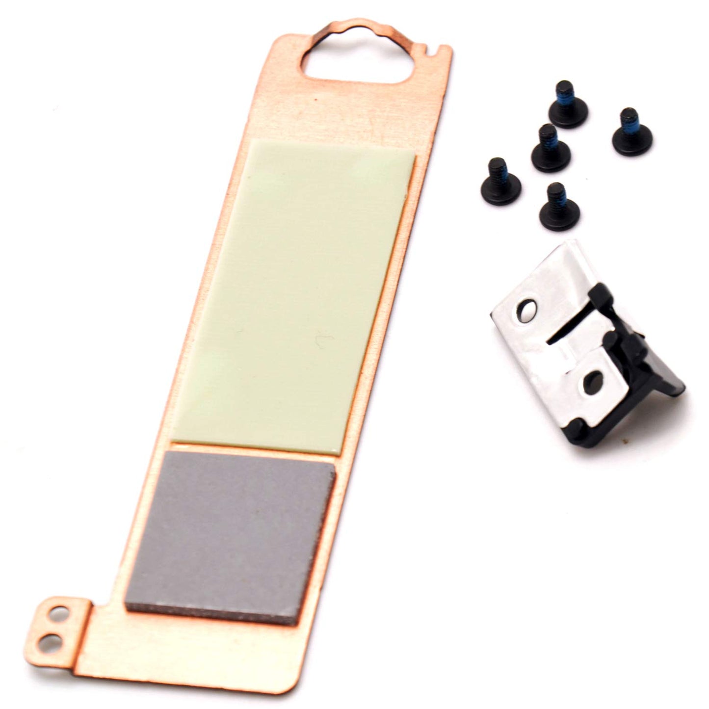Deal4GO M.2 SSD Heat Shield Heatsink w/ Support Bracket 2FFR0 X3DN4 Replacement for Dell Latitude 5480 5590 5580 5490 5491 5591 5280 5290 Precision