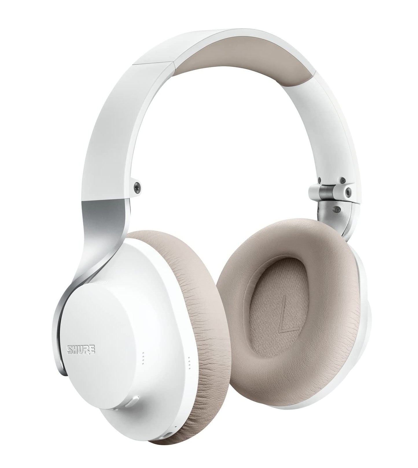 Shure Aonic 40 Wireless Noise Canceling Headphones - White/Tan