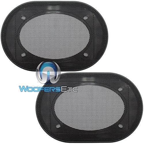 Pair of 4 x 6 Inches Car Speaker Grills