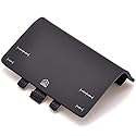 Deal4GO Replacement Battery Cover Back Case Holder for Xbox One Elite Controller 1698 (Black)