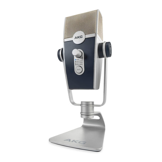 AKG Pro Audio Lyra Ultra-HD USB C Microphone for Recording, Streaming, Gaming, Podcasting, ASMR on PC and Mac, Condenser Mic for Laptop or Computer