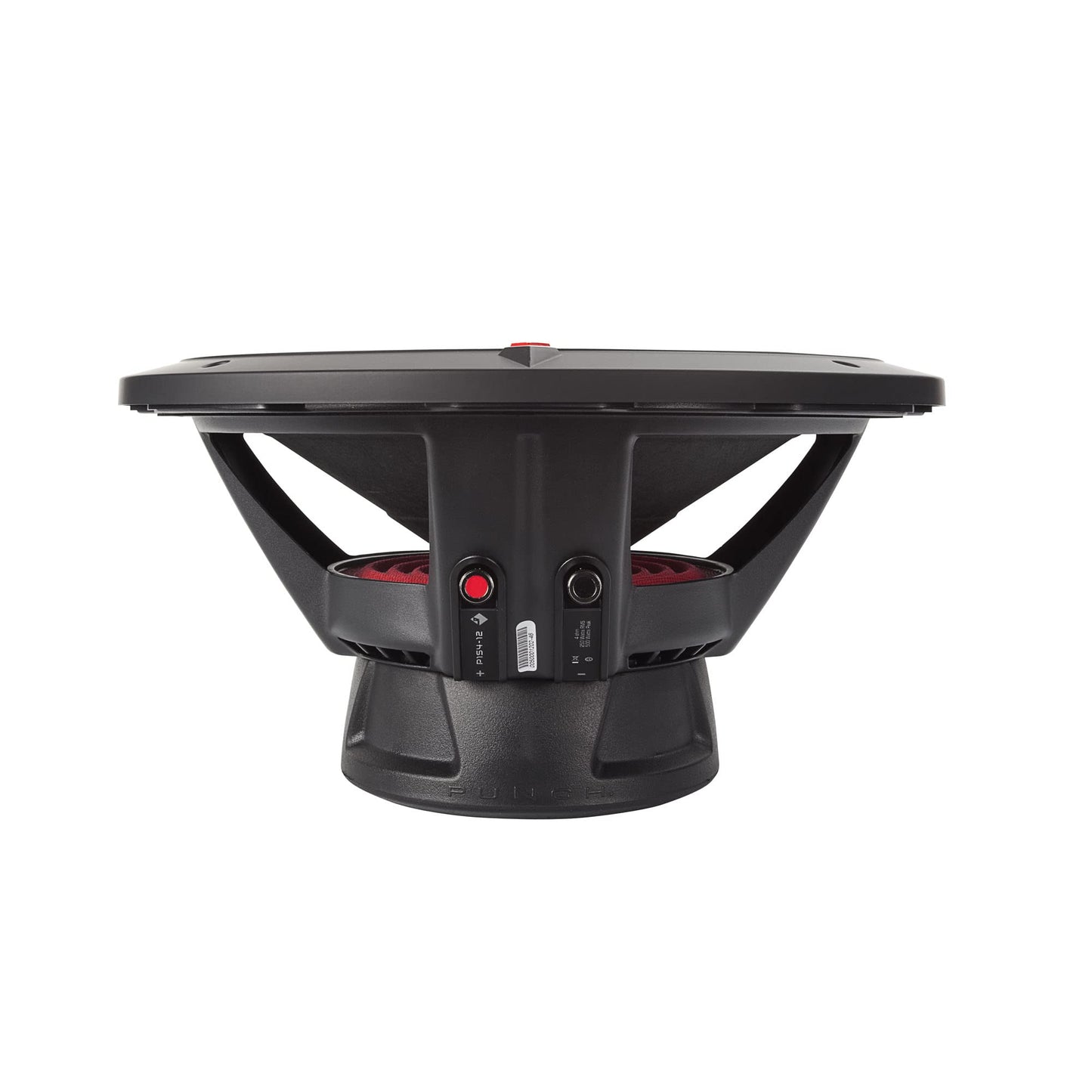 Rockford Fosgate 1 P1S2-12 Punch P1 12" 2-Ohm Subwoofers and 1 P1G-12 Stamped Grille Insert