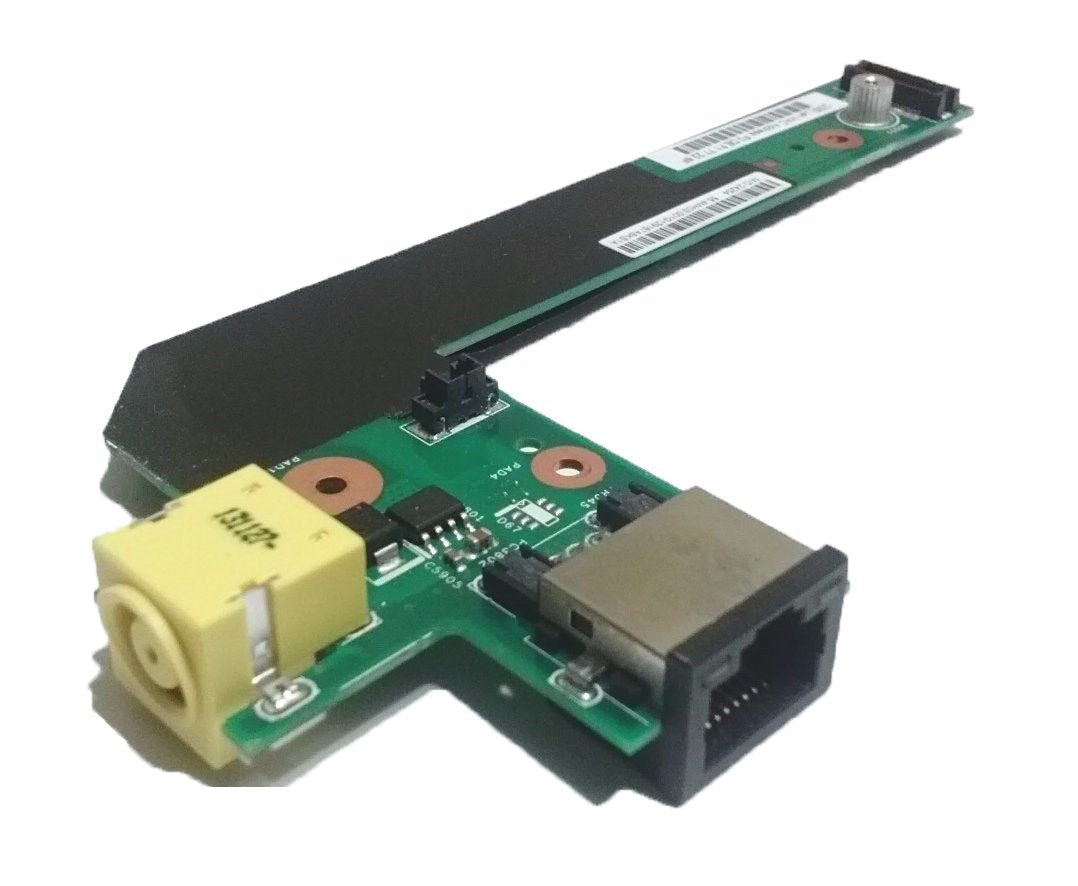DC-in Jack for IBM ThinkPad Edge E520 E525 E420 E425 DC Stecker RJ45 Brett 04w1867