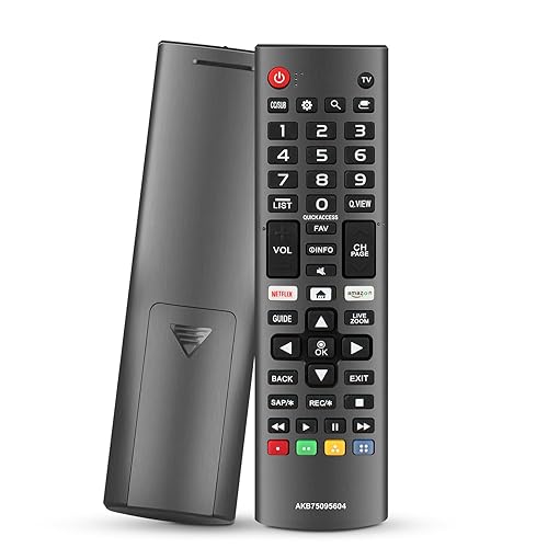 AKB75095307 Remote Control for L-G Smart TV Remote Replacement Amazon AKB75375604 26LD350 32LD420 42LD420 47LD420 32LD450 37LD450 47LD450 55LD630