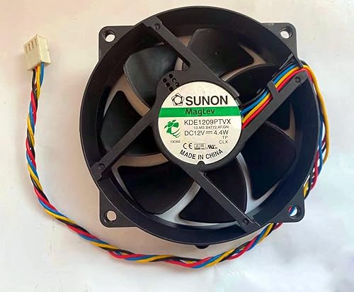 KDE1209PTVX 12V 90mm Fan, 12V 4.4W 9225 4-pin Cooling Fan