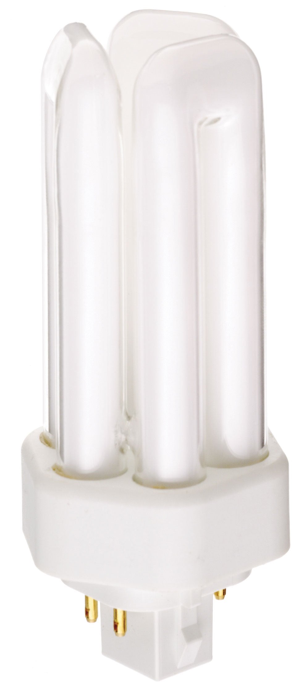 Satco S8342 3000K 18-Watt GX24q-2 Base T4 Triple 4-Pin Tube for Electronic and Dimming Ballasts