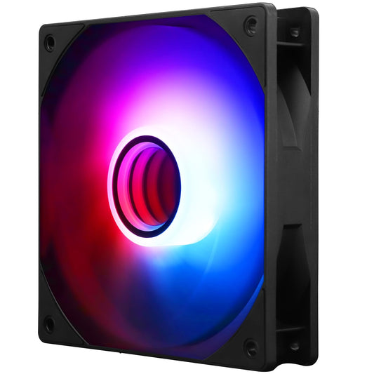 Thermalright TL-C12B-S V3 CPU Fan 120mm Case Cooler Fan ARGB, 4pin PWM Connector Silent Computer Fan with S-FDB Bearing,Desktop Cooling Fan has ARGB