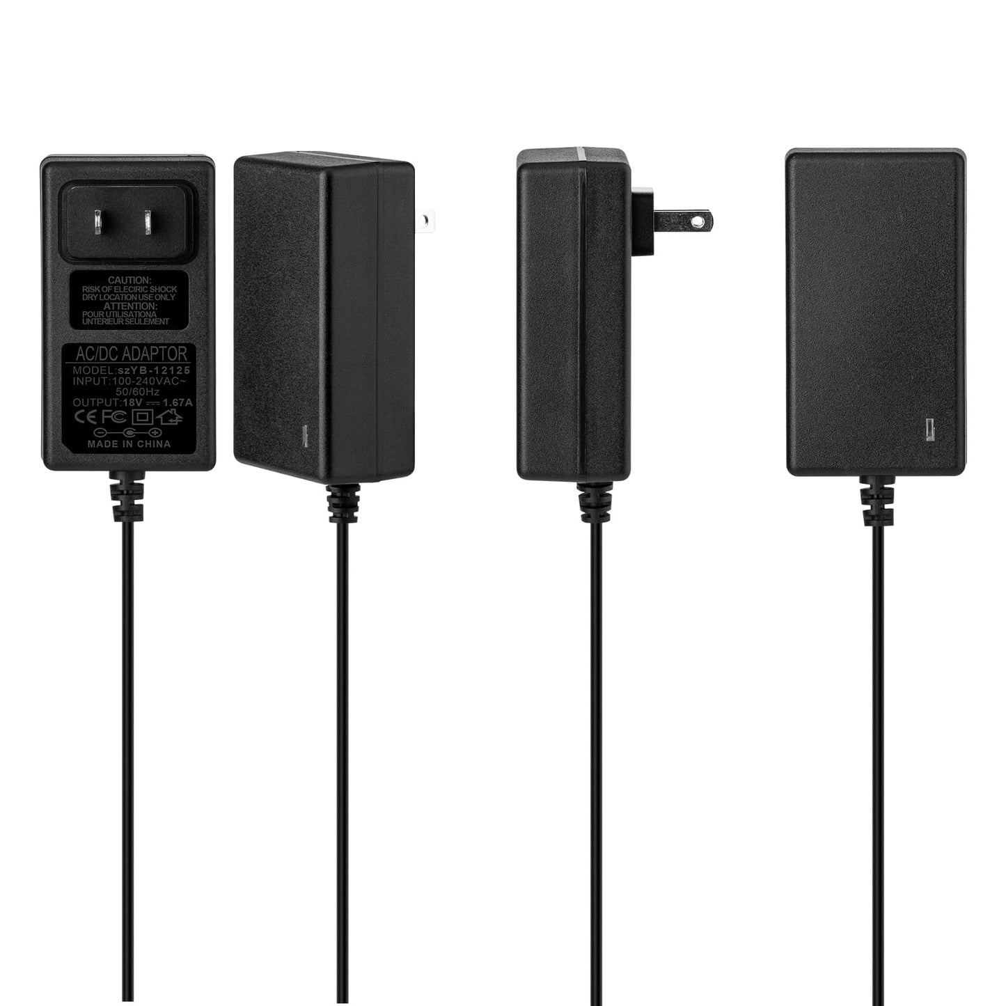 30W Power Adapter Cord Replacement for Echo Show 21, Show 15 2nd, Echo Show 10, Echo Show 8, Echo (4th Gen.), Echo (3rd Gen.) - Wall Charger Plug…
