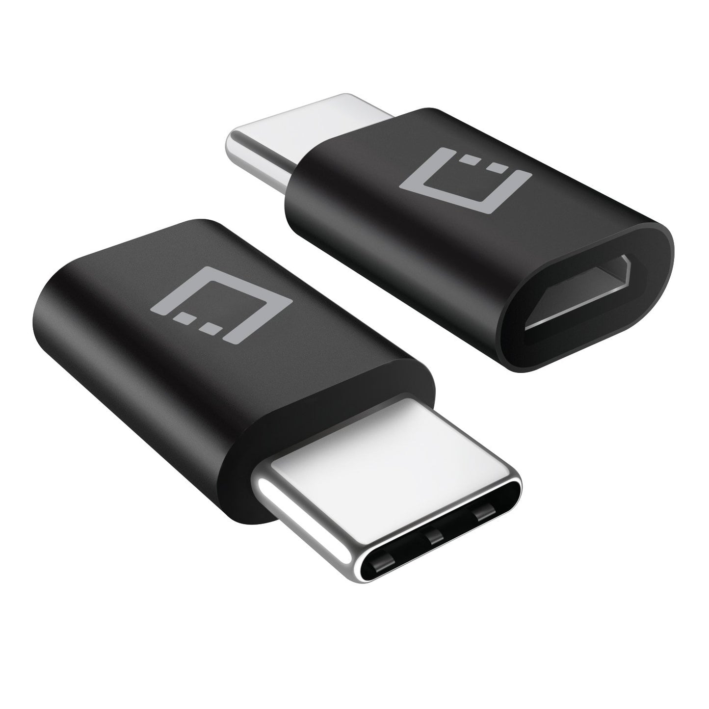 Cellet Micro USB to USB-C Adapter Connector Black (4 Pack)