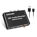 HDMI ARC Adapter ARC Audio Extractor ARC HDMI SPDIF/Optical Coaxial to Stereo Audio SPDIF Coaxial L/R 3.5mm Jack for TV 192KHz Digital to Analog