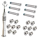 shinedisk 2 Sets Replacement Screws with Screwdriver for MacBook Pro 13" 15" 17" A1278 A1286 A1297 2009-2012, Unibody Bottom Case Cover Phillips