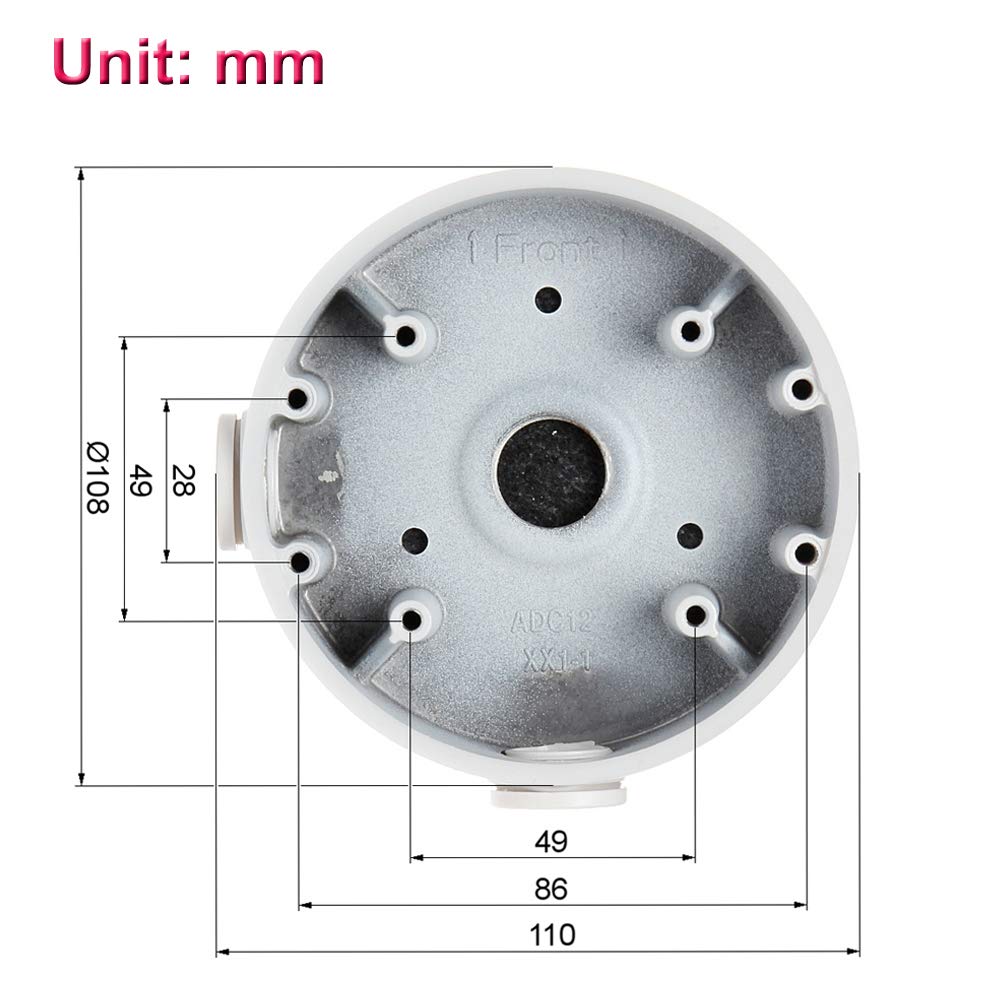 PFA139 Junction Box for IP Camera IPC-HDW4631C-A, IPC-HDW4431EM-AS, HDW4831EM-ASE