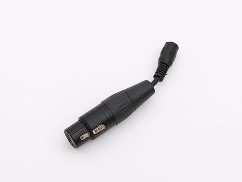 Female DC to 4pin XLR Female Power Cable for Blackmagic URSA & URSA Mini Pro Camera