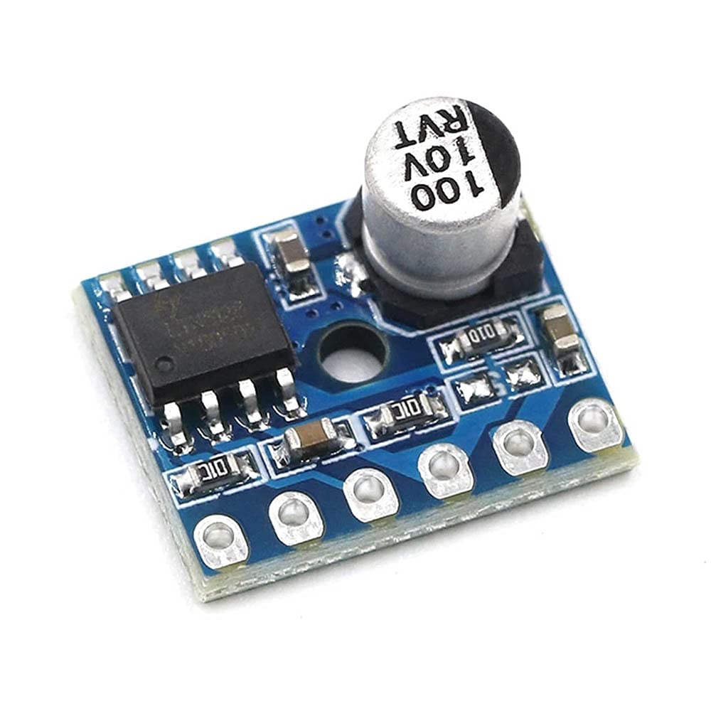 Rakstore 4pcs 5128 Amplifier Board 5W Class D Digital Amplifier Board Mono Audio Module Low Distortion