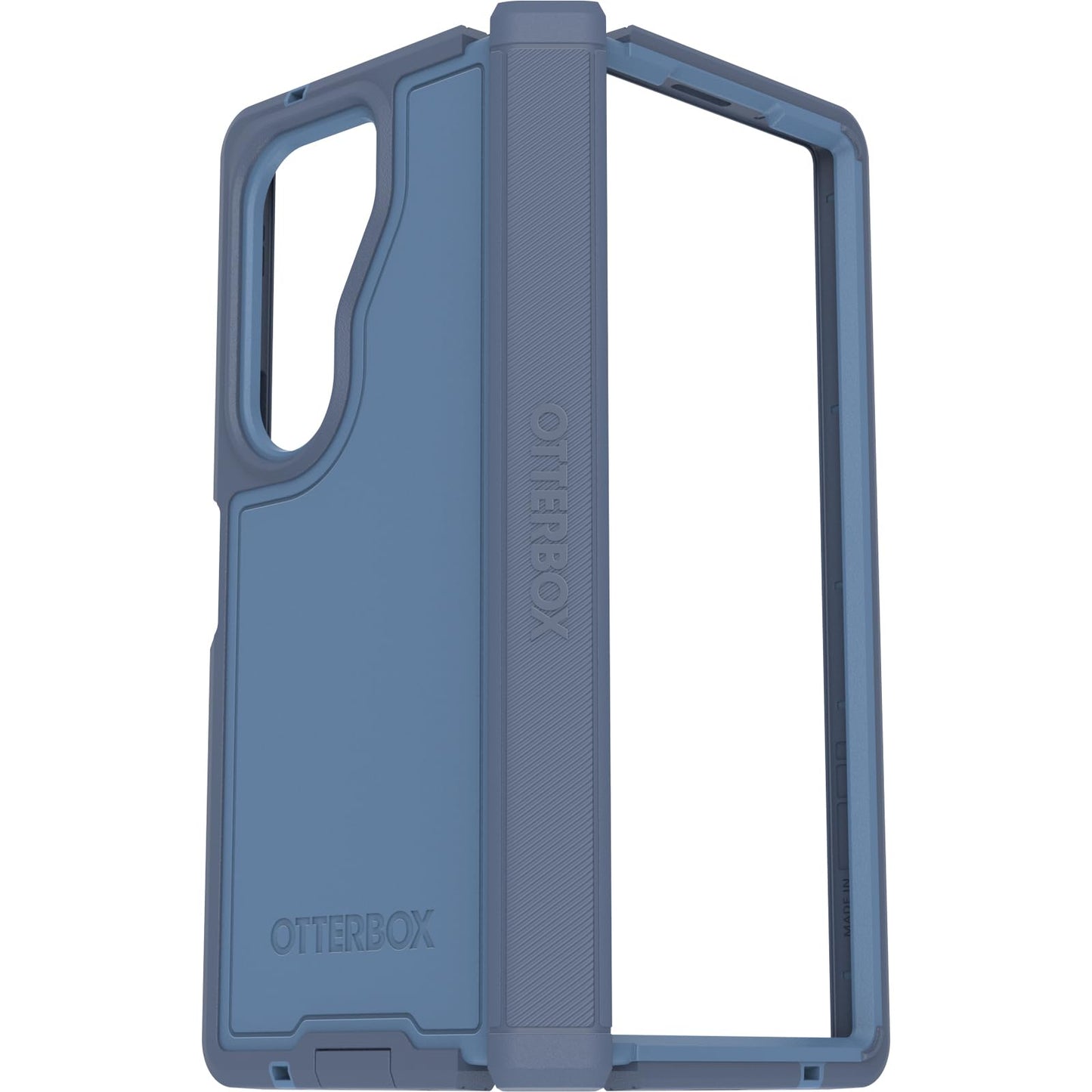 OtterBox Galaxy Z Fold6 Defender Series XT Case - Baby Blue Jeans (Blue), screenless, Rugged Hinge Protection, Lanyard Attachment, PowerShare
