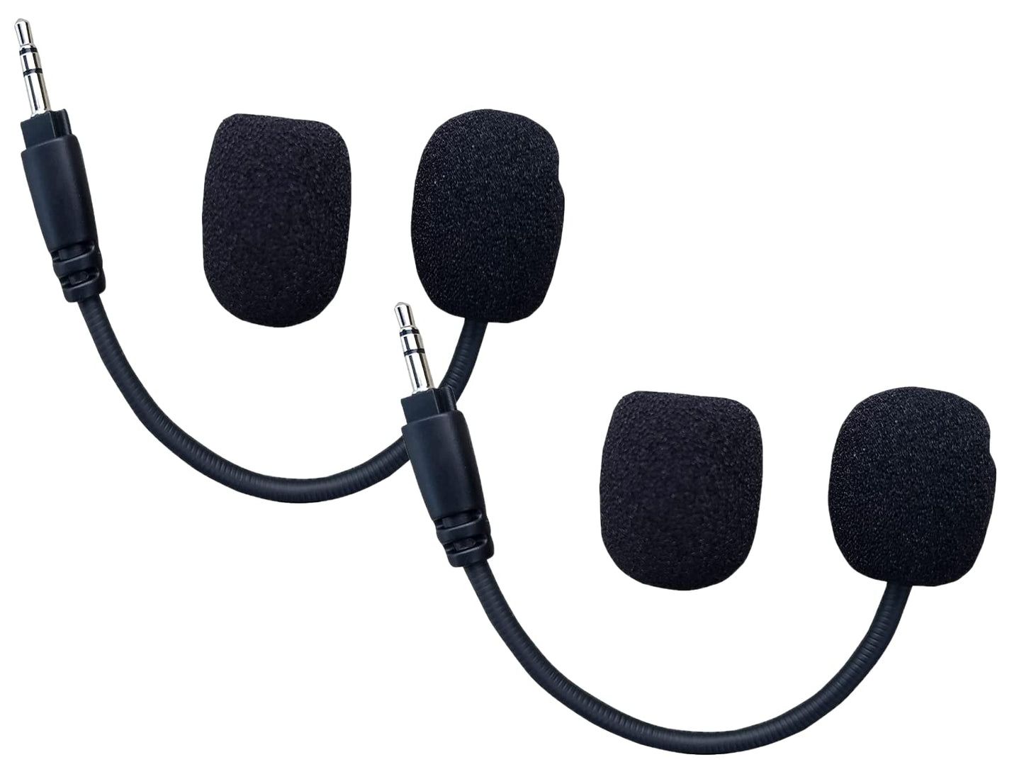 TNE 2 Pack HS35 Mic Replacement | 2X Detachable Game Microphone Boom for Corsair HS35 and HS45 PS4 Pro PS5 Xbox One X Computer PC Gaming Headsets