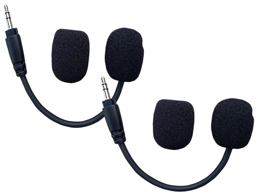TNE 2 Pack HS35 Mic Replacement | 2X Detachable Game Microphone Boom for Corsair HS35 and HS45 PS4 Pro PS5 Xbox One X Computer PC Gaming Headsets