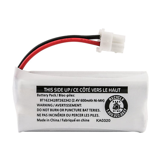 Kastar 1-Pack Battery Replacement for Vtech BT162342 BT262342 BT266342 BT183342 BT283342 2SN-AAA40H-S-X2 Battery and V-tech SN6107 SN1196 SN1197
