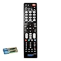 HQRP Remote Control Compatible with Hitachi L32S504 L40C205 L42A403 L42N03A L42N05A L42S503 LCD LED HD TV Smart 1080p 3D Ultra 4K Plasma