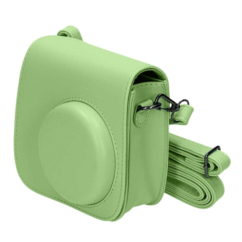 Quality Photo Instant Camera 12-Piece Accessories Bundle -Lime Green- Compatible for Fujifilm Instax Mini 8 & Mini 9 Camera Includes; Case W/Strap