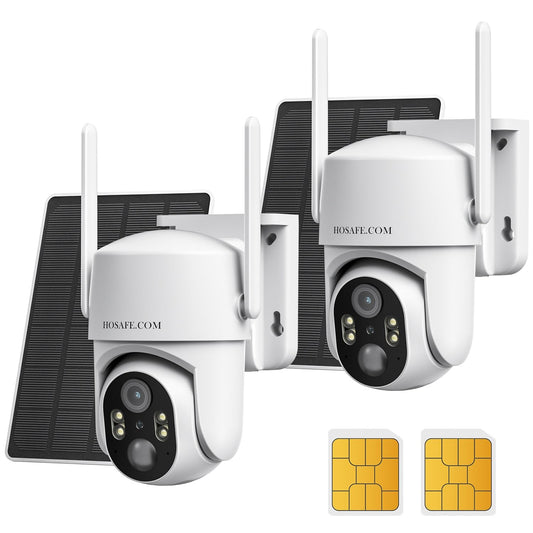 No WIFI Security Camera No Internet Needed, 4G LTE Cellular Security Camera Outdoor Wireless, Solar Camera for Home Security, PIR Motion Detction, 2K
