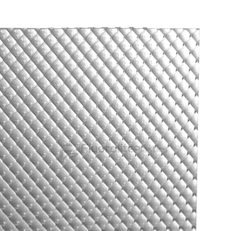 Lighting Panel Acrylic Cover| Clear Acrylic Prismatic Lighting Panel | Heavy Duty | 0.125" Thickness | Fluorescent Lighting for Overhead Fixtures | 4