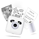 LFPERT Sticker Printer, TP6S Print Pods Mini Printer, Portable Bluetooth Sticker Maker Machine, Inkless Thermal Pocket Printers for Photos, Study