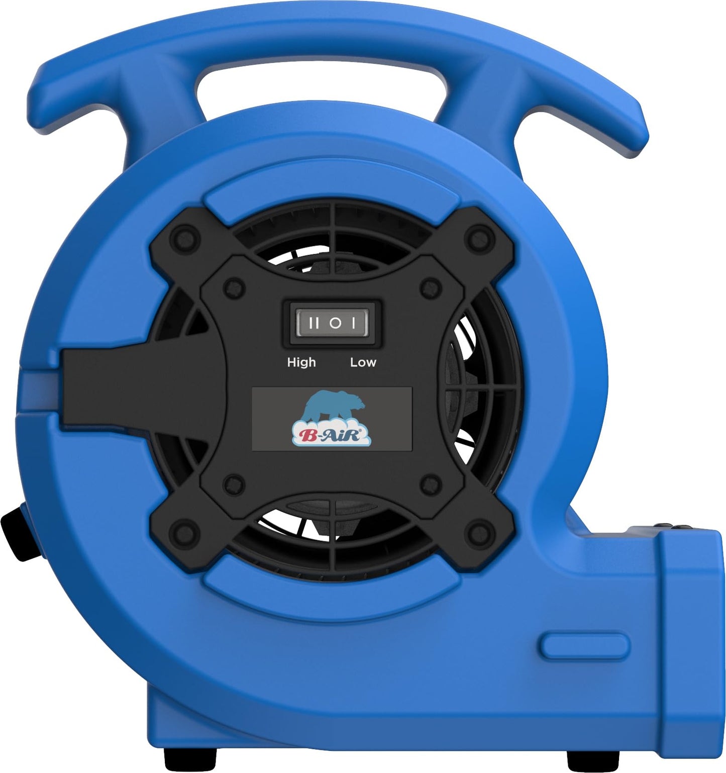 B-Air VP Series 1/8 HP Air Mover Commercial Floor Fan, 2 Speeds, 3 Drying Angles, 1.3 Amp Draw, for Water Damage Restoration, Carpet Drying, Air