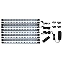 Inspired LED Super Deluxe Pro Series 21 LED Kit Under Cabinet Lighting | 24 Watt 12V DC | Pure White ~4200 K 135 lm/ft (Dimmer Optional-See