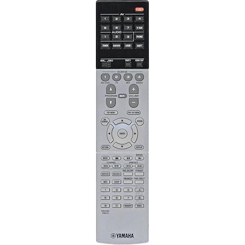 Yamaha RAV542 AV Receiver Remote Control for RX-A1050, RX-A1060 (ZP60170)