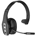 Conambo JBT600 Trucker Bluetooth Headset with Tri-Mic Noise Cancelling, CVC 8.0, Mute Button & 60Hrs Battery Life - Wireless Headset for Truck
