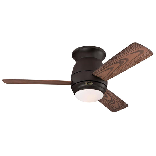 Westinghouse 7217800 Halley Ceiling Fan with LED Light, 44-Inch, Bronze