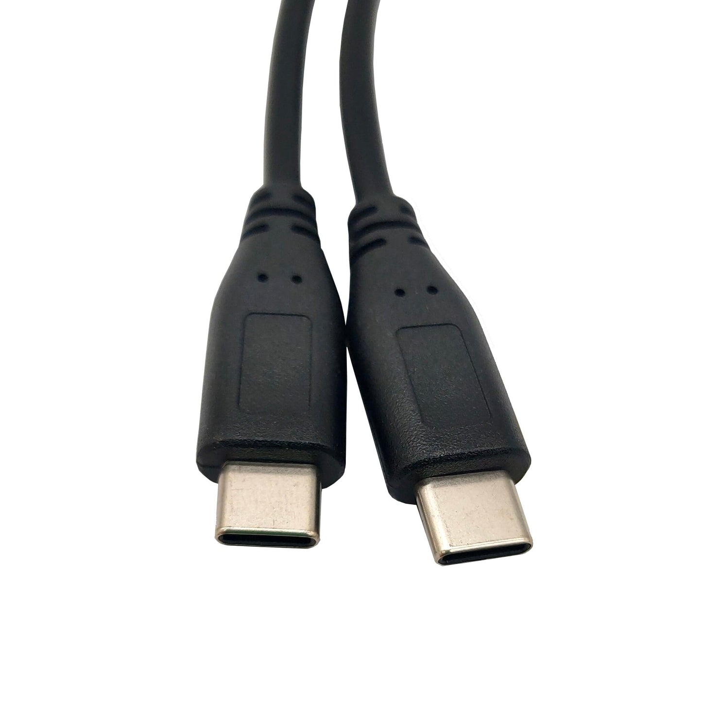 Qaoquda USB C Splitter Charge Cable,1 Feet USB Type C Male to 2 Dual USB Type C Male Y Splitter Extension Charging Cable(Only for Charging)