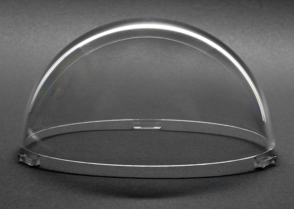 JMX 3 Inch Acrylic Indoor/Outdoor CCTV Clear Camera Dome Cover Security Camera Housing