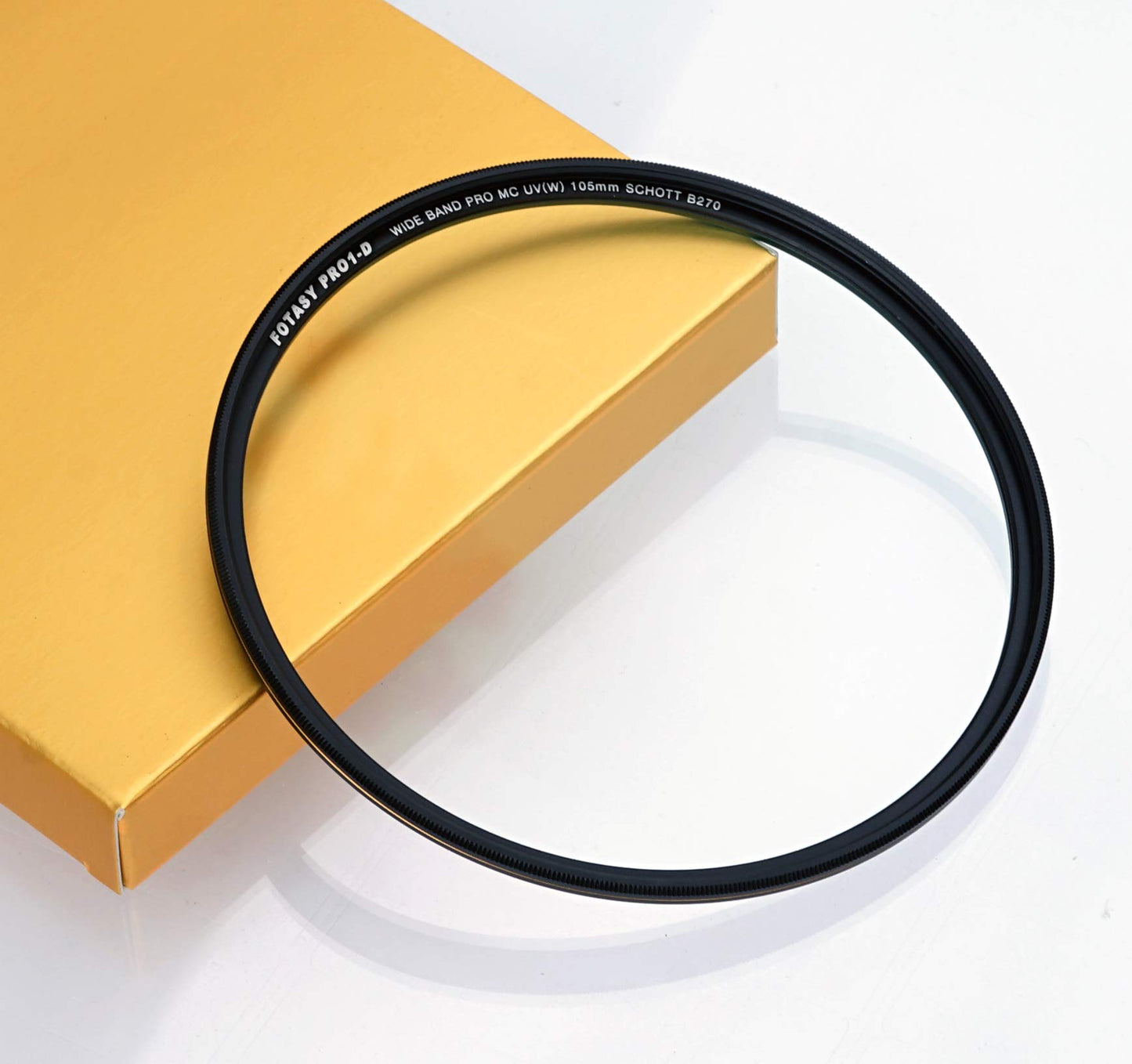Fotasy 105mm Ultra Slim UV Protection Lens Filter, Nano Coatings MRC Multi Resistant Coating Oil Water Scratch, 18 Layers Multi-Coated 105 mm MCUV