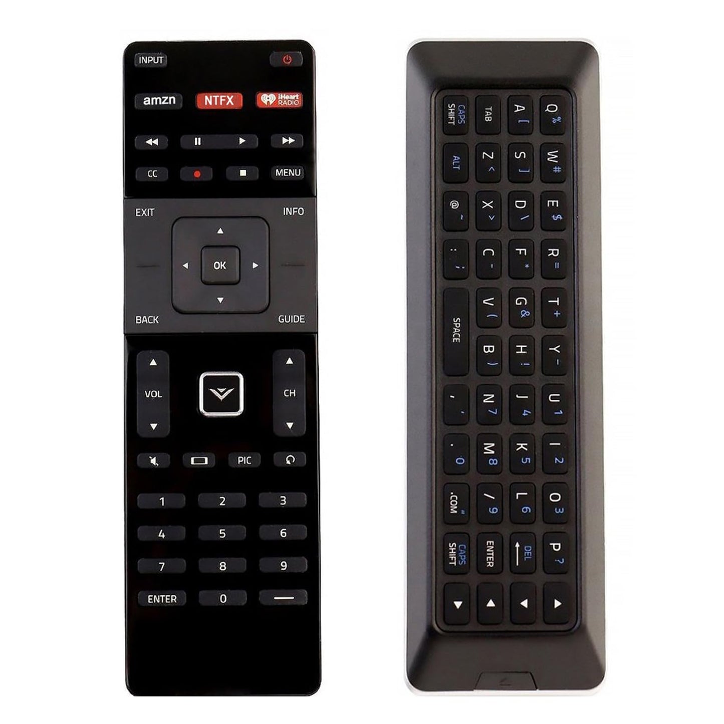 New XRT500 LED TV Remote Replacement with Keyboard fit for VIZIO TV M422I-B1 M492I-B2 M502I-B1 M552I-B2 M602I-B3 M652I-B2 M702I-B3 P502UI-B1